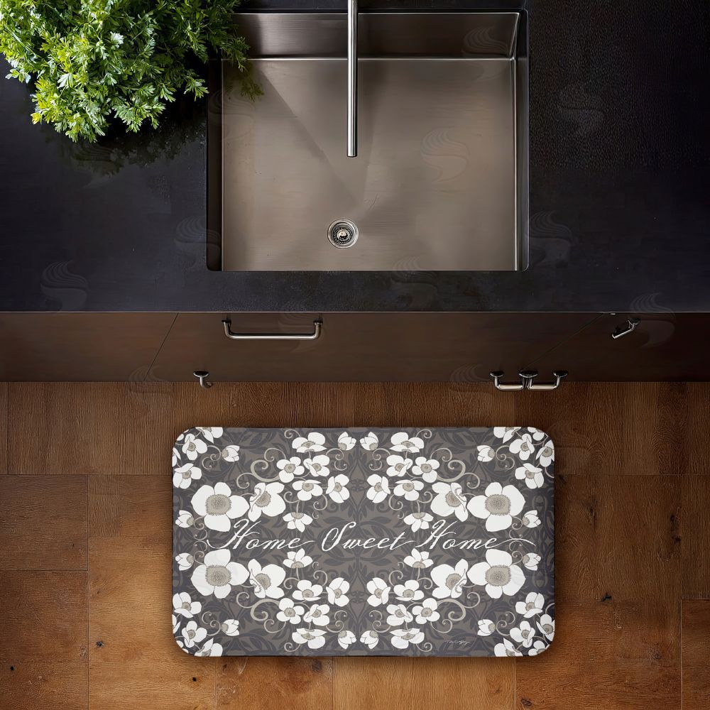 Tim Coffey Sweet Home Apple Blossoms Entry Kitchen Floor Mat