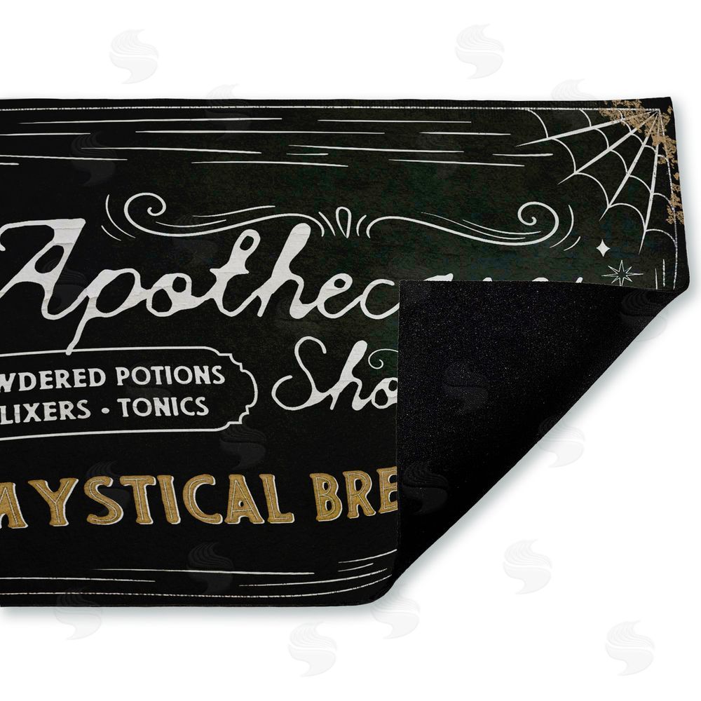 Jennifer Pugh Witchy Apothecary Brews Unwoven Outdoor Door Mat