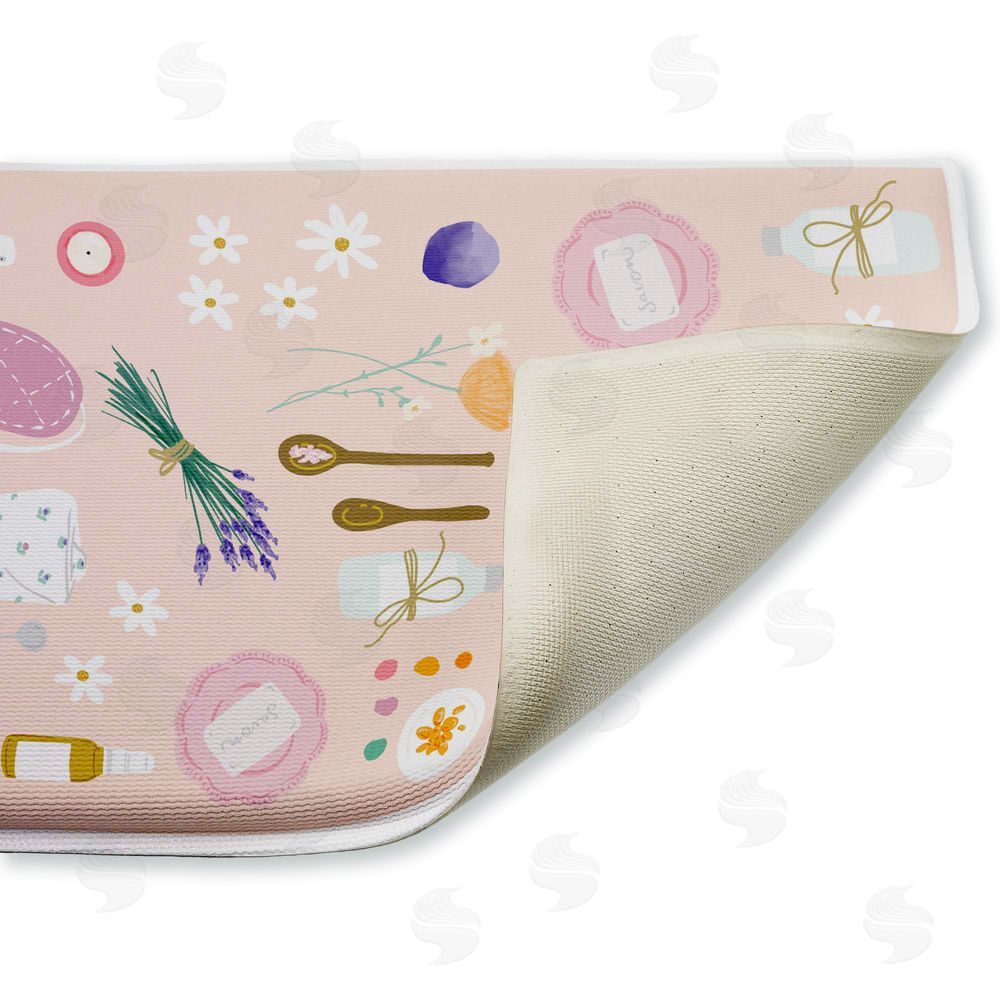 Be Ni La Self Care Traditions Plush Bathroom Floor Mat