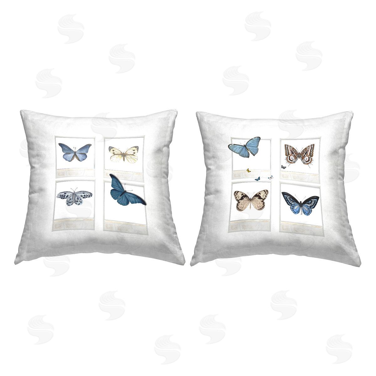 Various Butterflies Camera Film Decorative Printed Pillow, Home Decor by Karen Smith