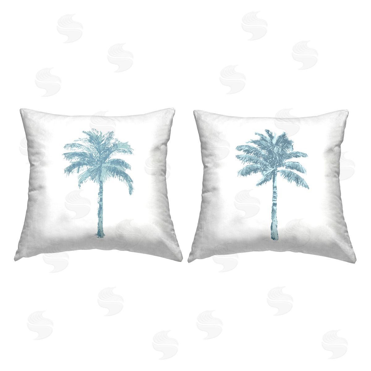 Modern Palm Tree Tropical Decorative Printed Pillow, Home Decor by Kristen Drew