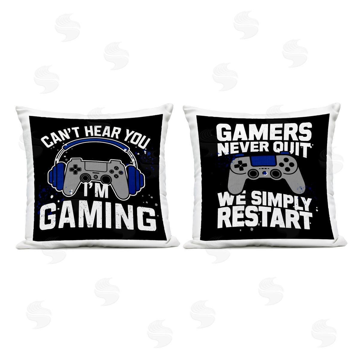 Kim Allen Fun Gamer Quotes Outdoor Quick-Dry Polyester Printed Throw Pillow