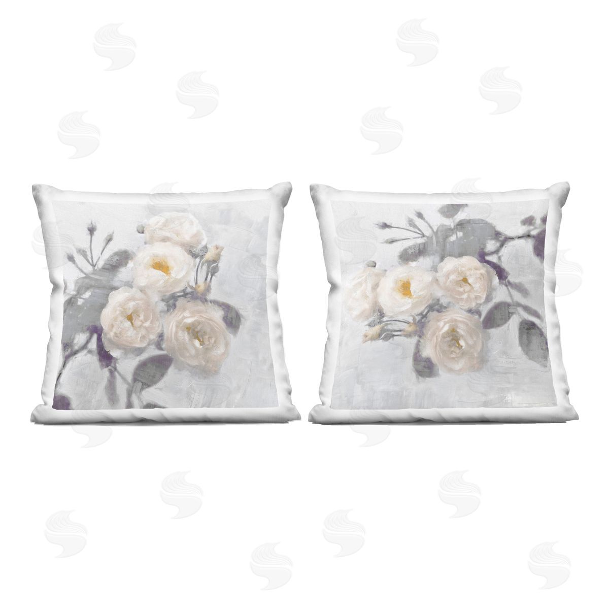 Emily Ford Country Blossoms Bundle Printed Plush Polyester Throw Pillow