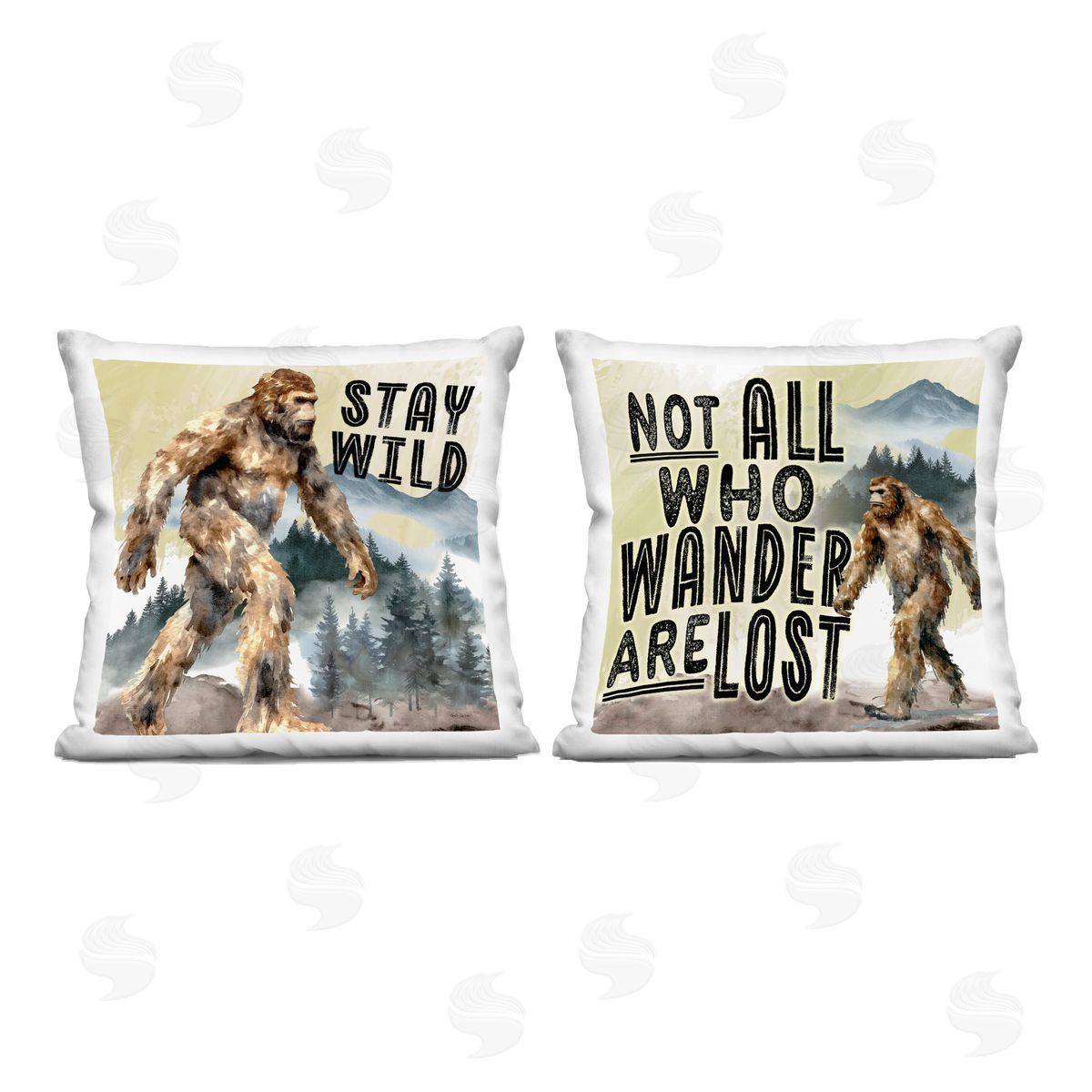 Nicole DeCamp Wild Mythical Creature Quotes Printed Plush Polyester Throw Pillow
