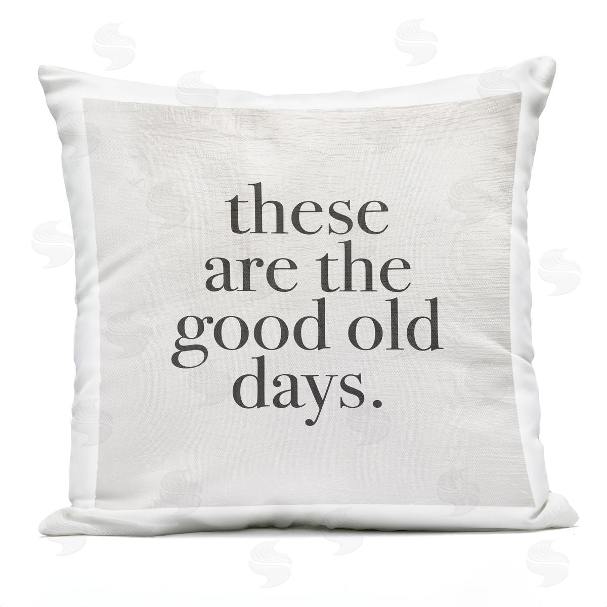 These Are The Good Old Days Family Home Word Design Printed Pillow Outdoor Printed Pillow, Home Decor by Stupell Studio