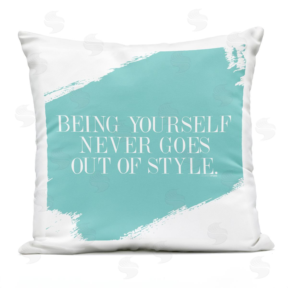 Being Yourself Never Out Of Style Outdoor Printed Pillow, Home Decor by lulusimonSTUDIO