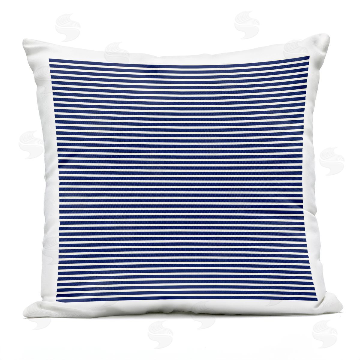 Modern Black Stripes Pattern Outdoor Printed Pillow, Home Decor by Amy Brinkman
