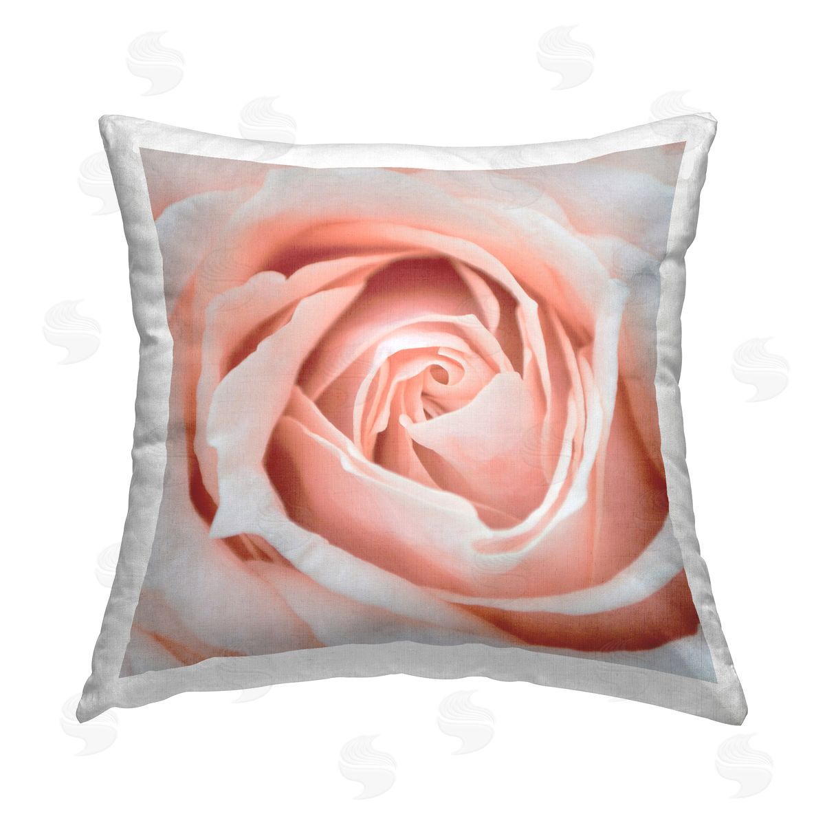 Rose Petals Close up Decorative Printed Pillow, Home Decor by LSR Design Studio