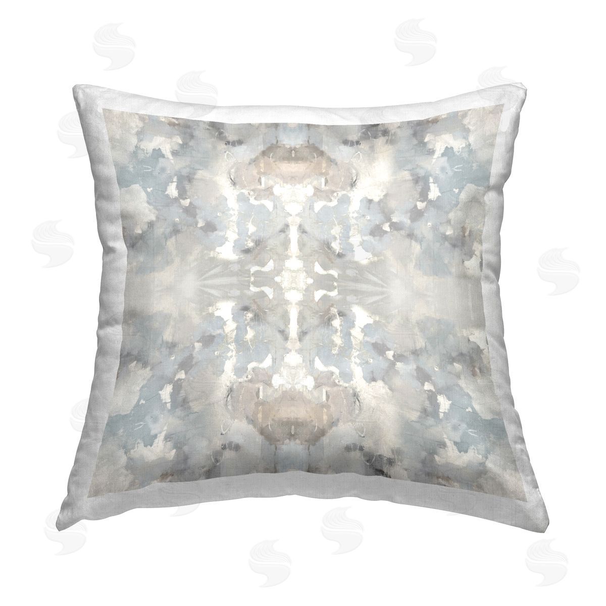 Muted Boho Pattern Decorative Printed Pillow, Home Decor by Ellie Roberts