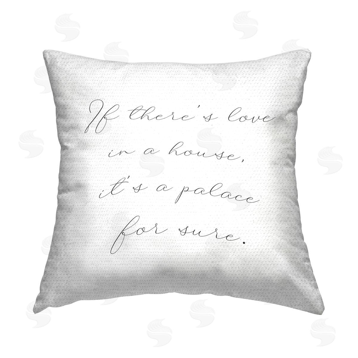 Minimal Family Phrase Outdoor Printed Pillow, Home Decor by Stupell Studio