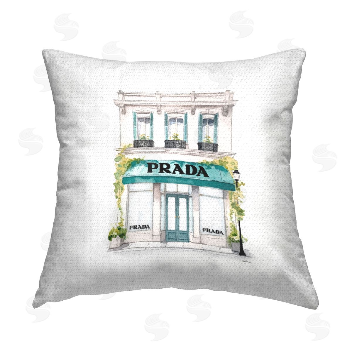Amanda Greenwood Urban Fashion Shop Outdoor Quick-Dry Polyester Printed Throw Pillow