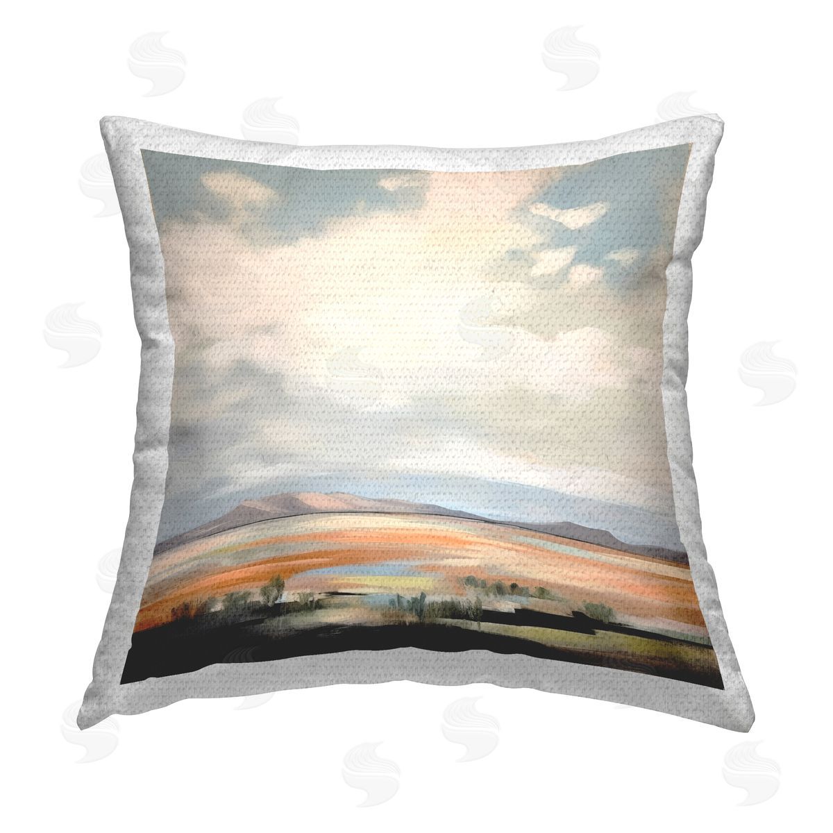 Irena Orlov Desert Dunes Landscape Outdoor Quick-Dry Polyester Printed Throw Pillow