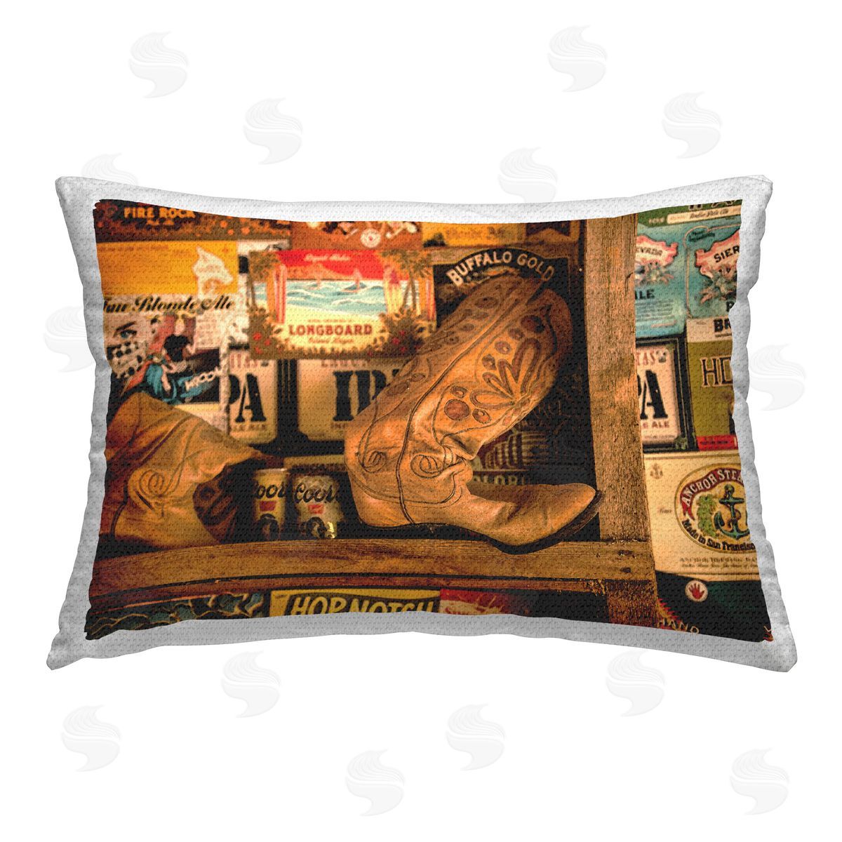 JG Studios Southwestern Still Life Outdoor Quick-Dry Polyester Printed Throw Pillow