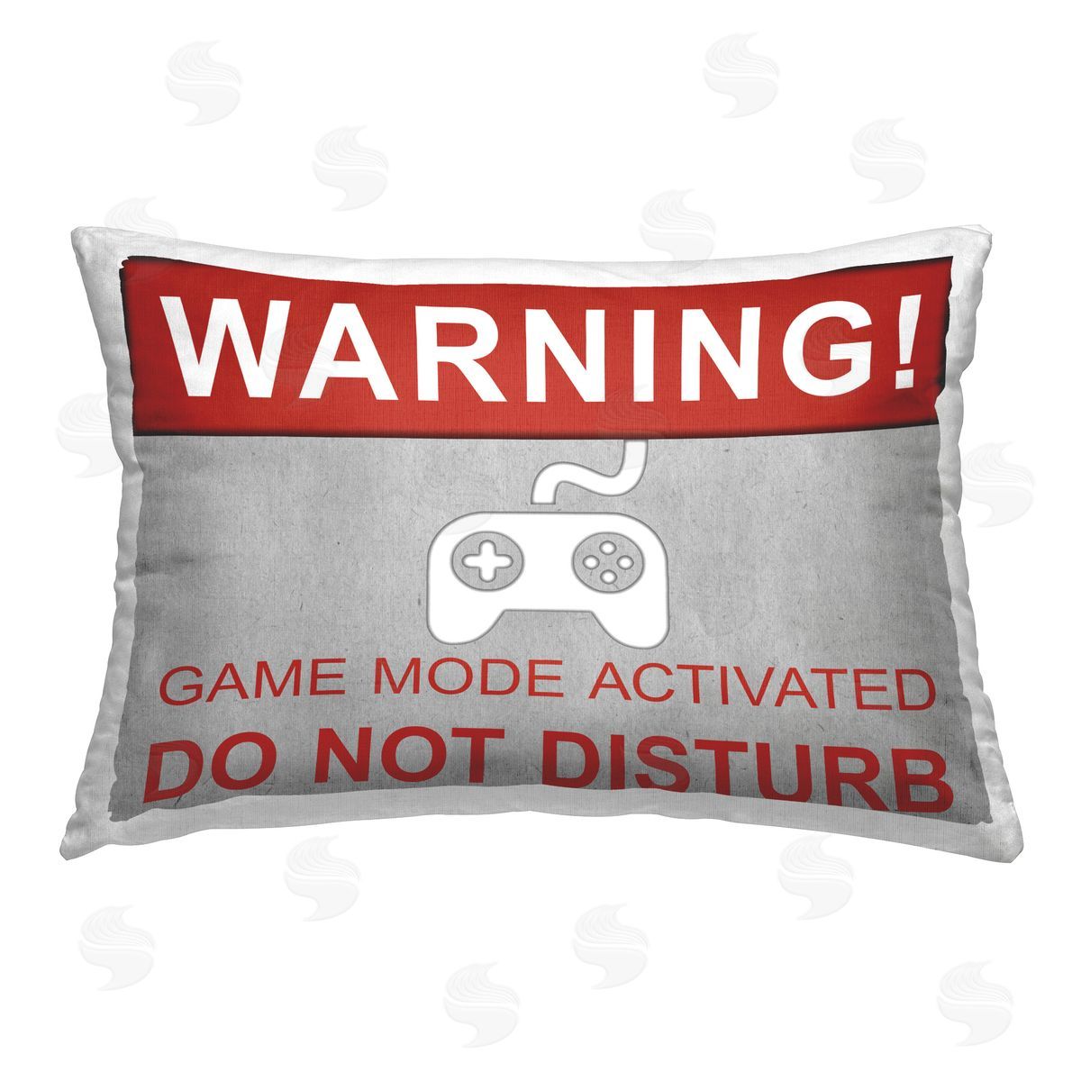 SD Graphics Studio Gaming Do Not Disturb Printed Plush Polyester Throw Pillow