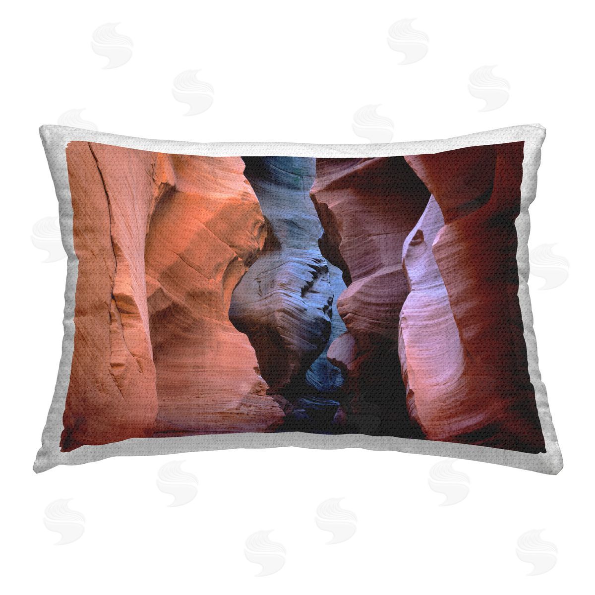 Hunter Page Photography Slot Canyon View Outdoor Quick-Dry Polyester Printed Throw Pillow