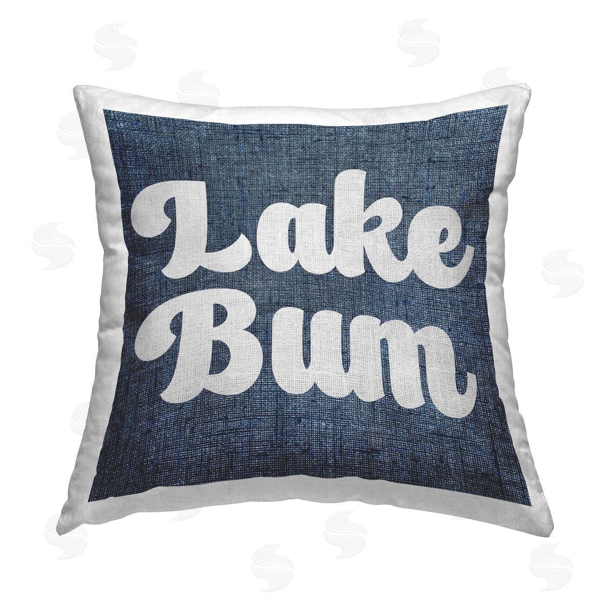 Stupell Studio Vintage Lake Bum Printed Plush Polyester Throw Pillow