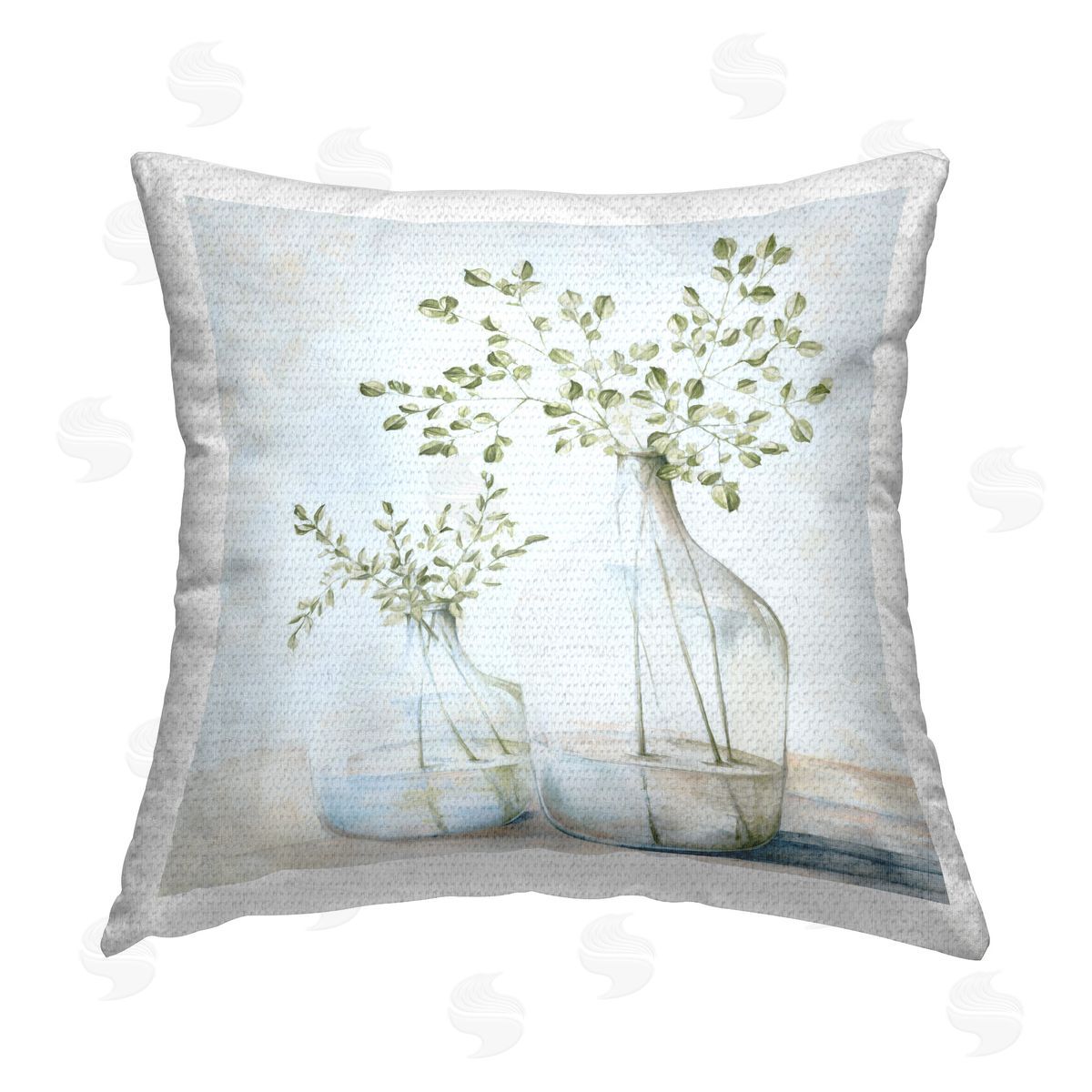 Dogwood Portfolio Charming Vase Still Life Outdoor Quick-Dry Polyester Printed Throw Pillow