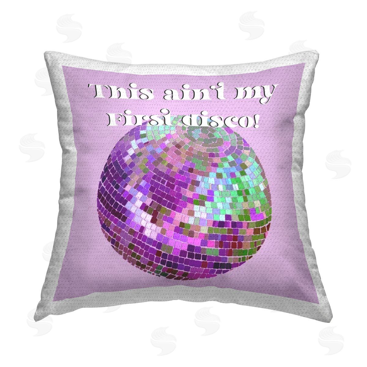 Regina Moore Ain't My First Disco Outdoor Quick-Dry Polyester Printed Throw Pillow