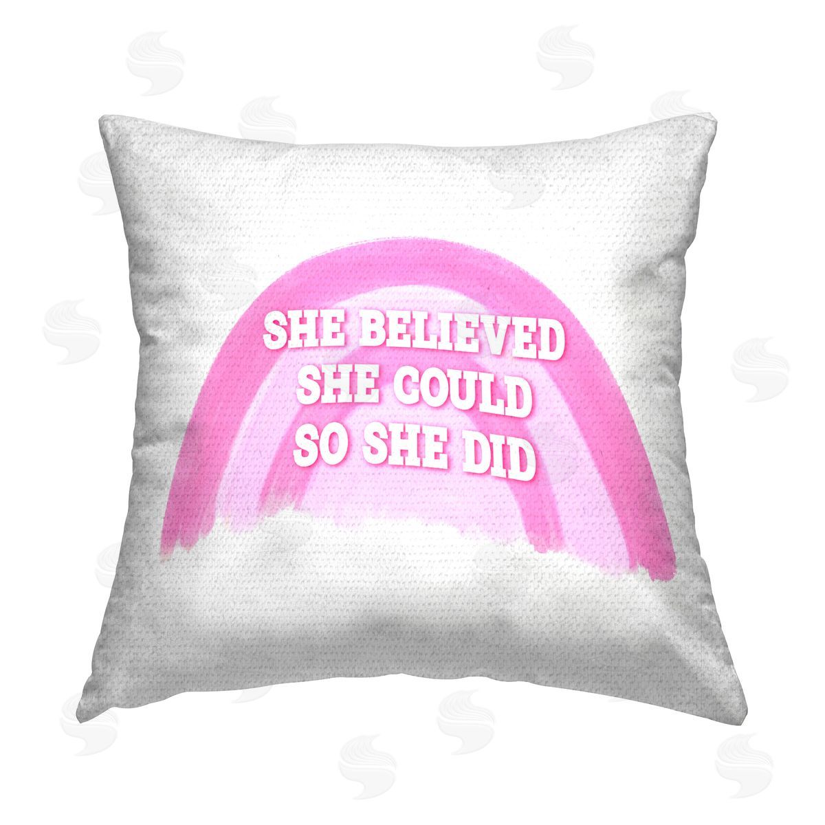 Amber Clarkson Believed She Could Outdoor Quick-Dry Polyester Printed Throw Pillow