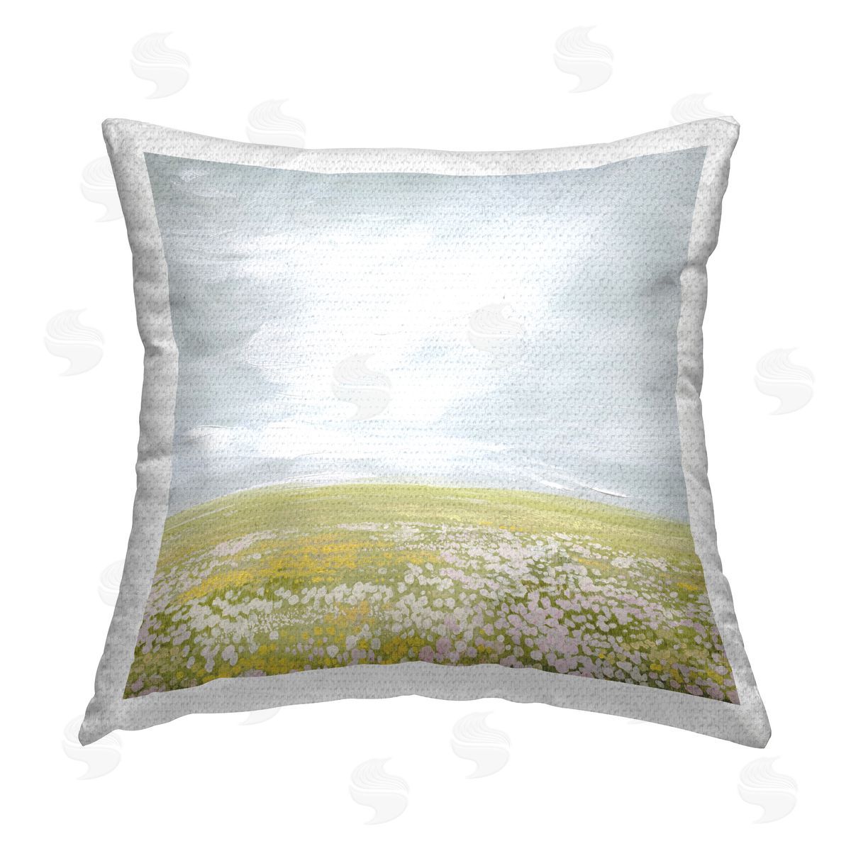 Grace Popp Endless Spring Meadow Outdoor Quick-Dry Polyester Printed Throw Pillow
