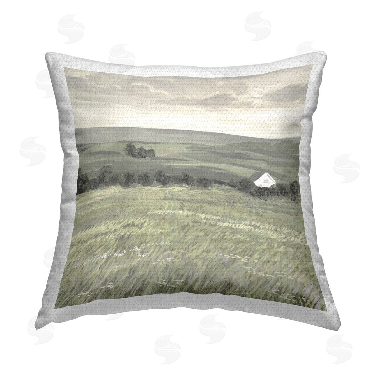 Victoria Borges Scenic Country Charm Outdoor Quick-Dry Polyester Printed Throw Pillow