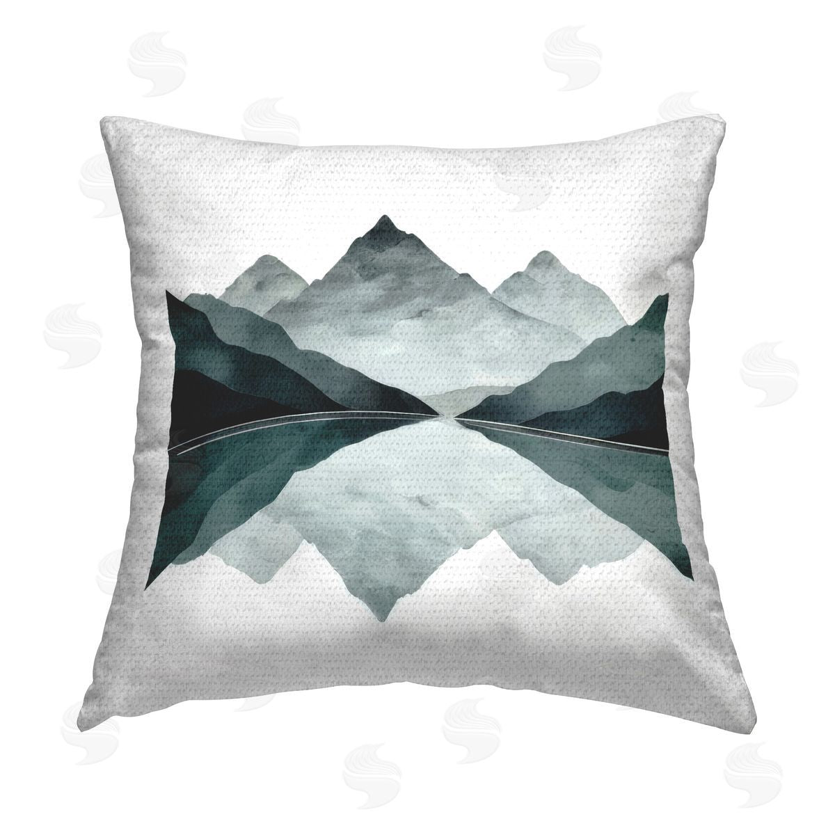Denise Dundon Earth & Water Landscape Outdoor Quick-Dry Polyester Printed Throw Pillow