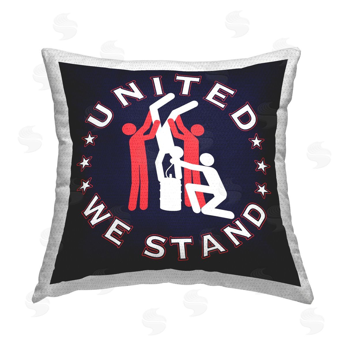 Jedco Brands Inc. Funny Keg Stand Outdoor Quick-Dry Polyester Printed Throw Pillow
