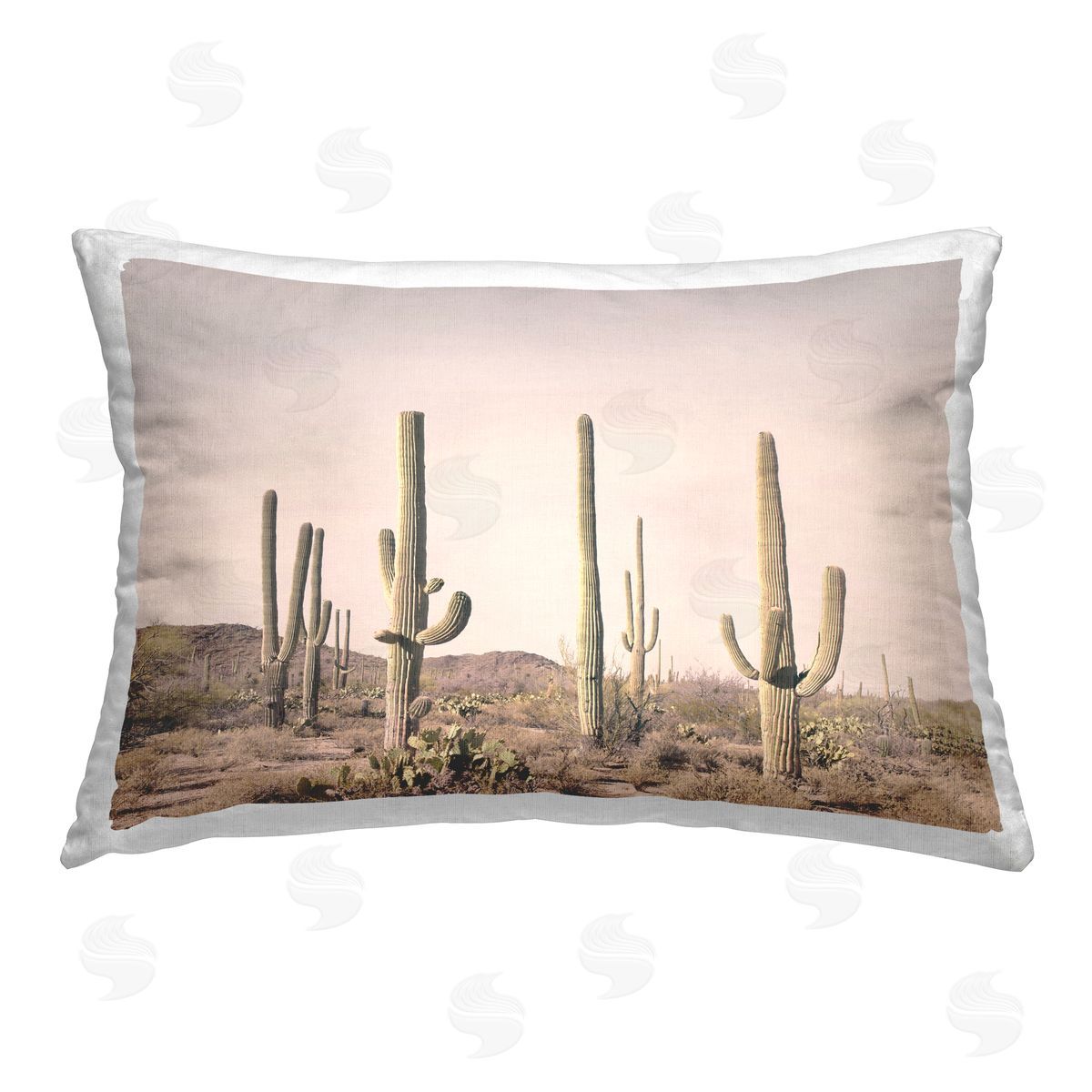 Sisi and Seb Friends with Cowgirl Boots Printed Plush Polyester Throw Pillow