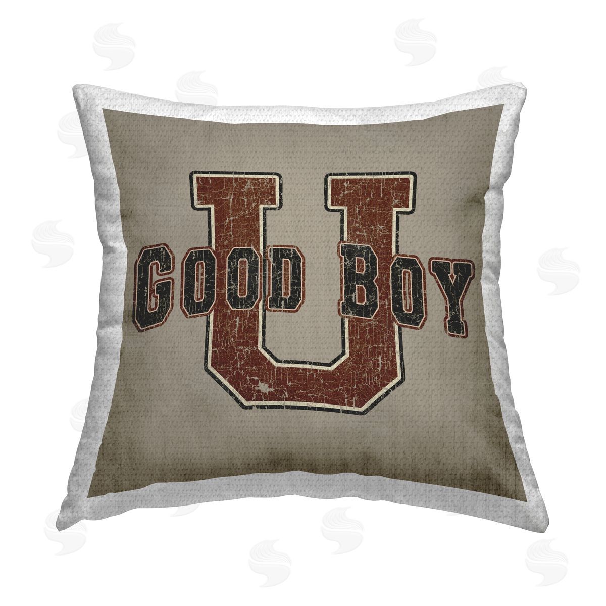 Spirit Animals/Life Is High Good Boy U Vintage Outdoor Quick-Dry Polyester Printed Throw Pillow