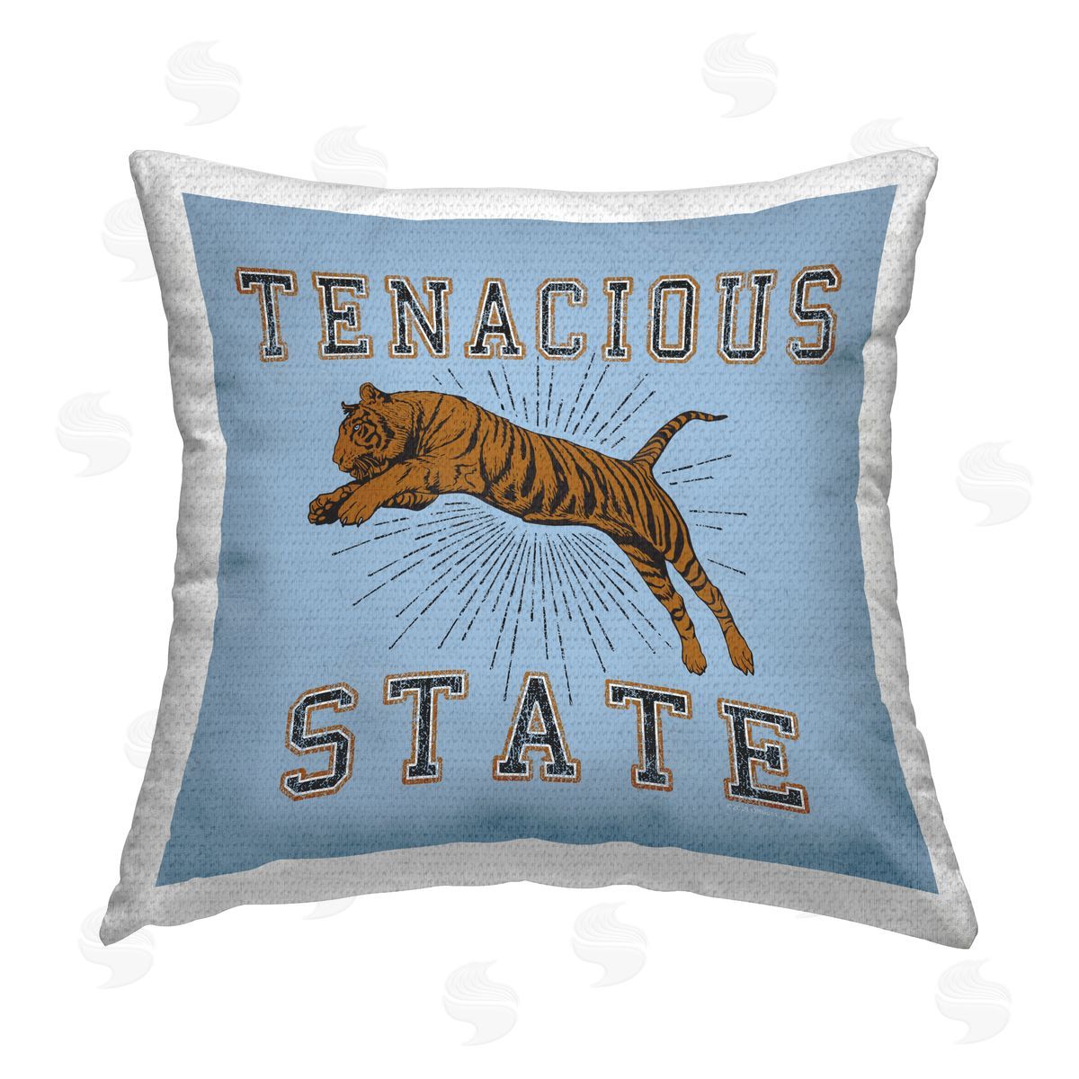 Spirit Animals/Life Is High Tenacious Tiger State Outdoor Quick-Dry Polyester Printed Throw Pillow