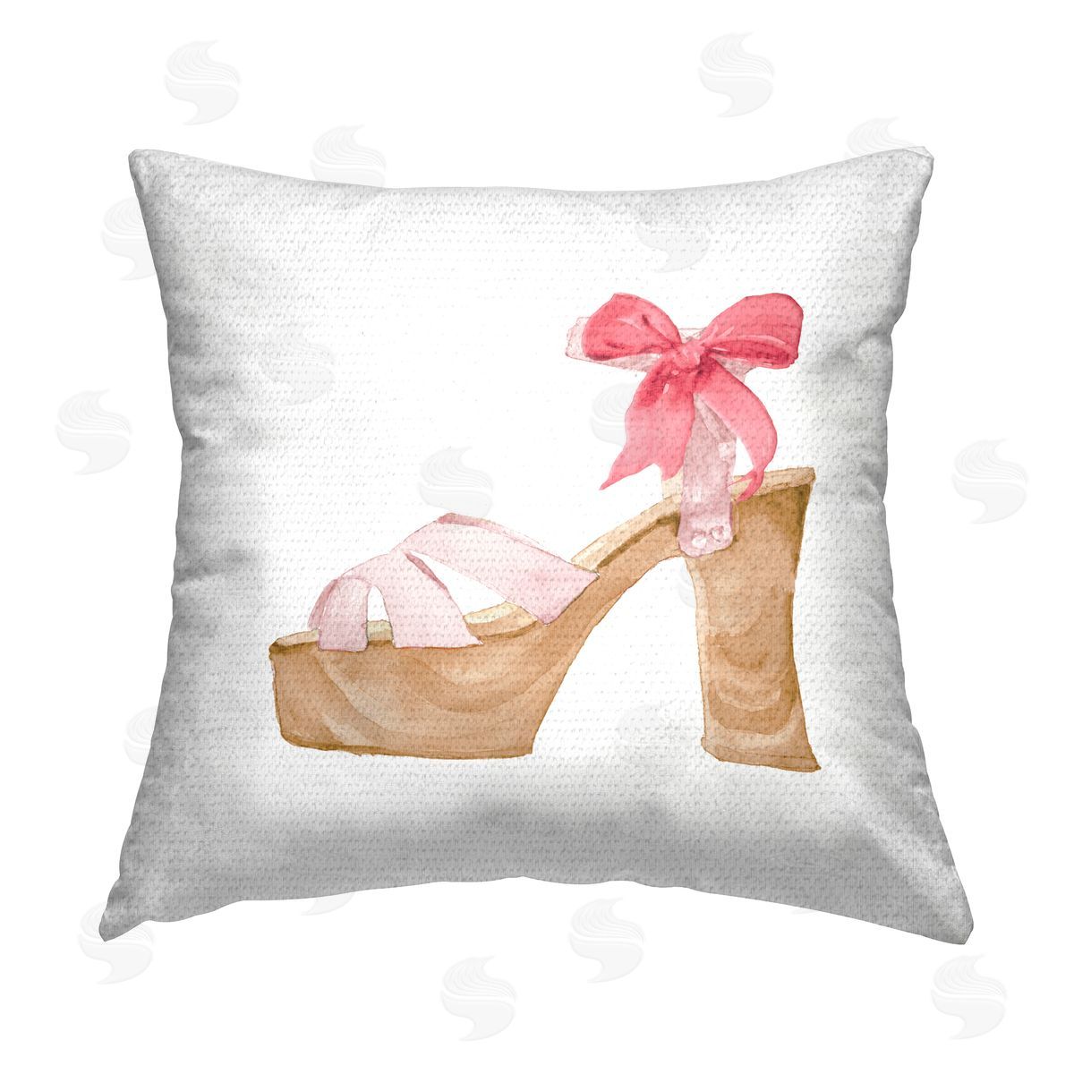 Lanie Loreth Pool Party Summer Stiletto Outdoor Quick-Dry Polyester Printed Throw Pillow