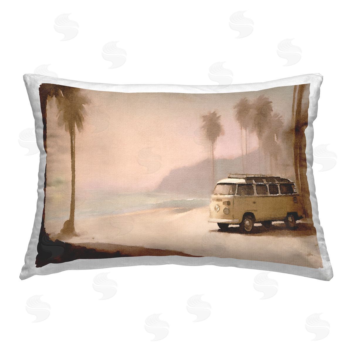 Noah Bay Intense Watching Cheetah Printed Plush Polyester Throw Pillow