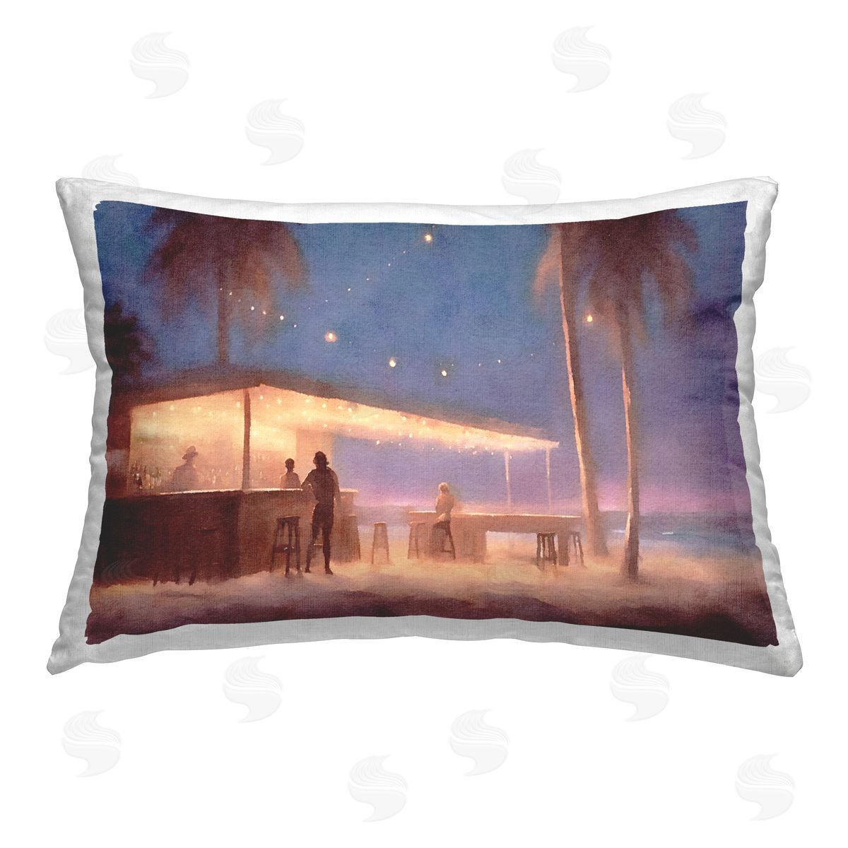 Noah Bay Cheetah On Patrol Printed Plush Polyester Throw Pillow