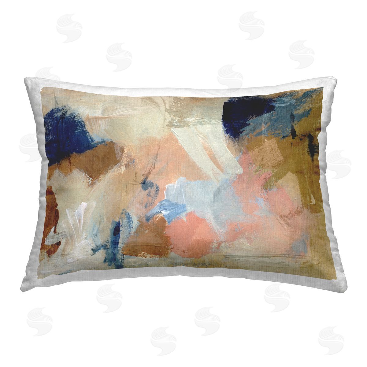 Victoria Barnes Chaotic Neutral Paint Printed Plush Polyester Throw Pillow