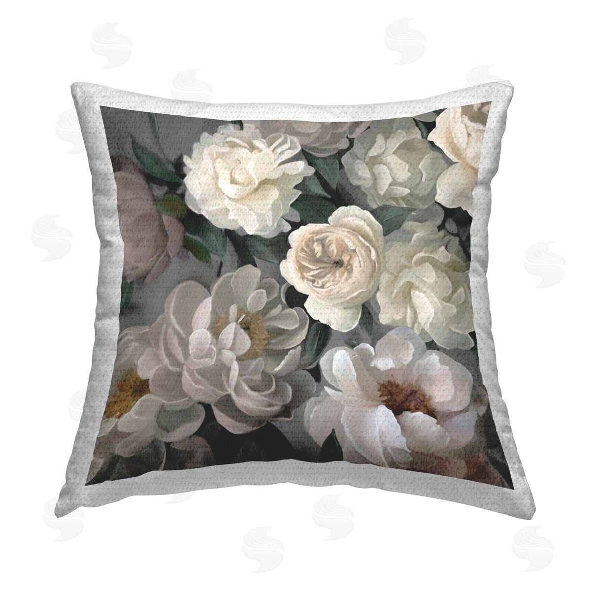 Carol Robinson Garden Glory Variety Outdoor Quick-Dry Polyester Printed Throw Pillow