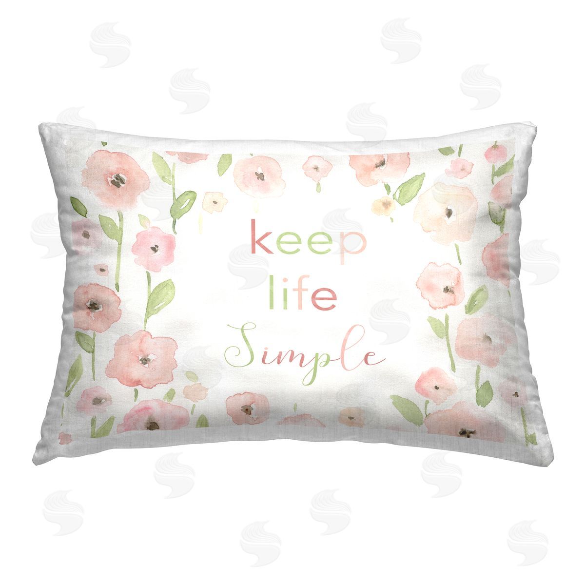 stupell industries Carol Robinson | Simple Phrase Pink Meadow