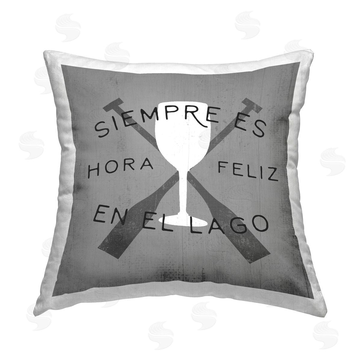 Stupell Studio  Printed Plush Polyester Throw Pillow