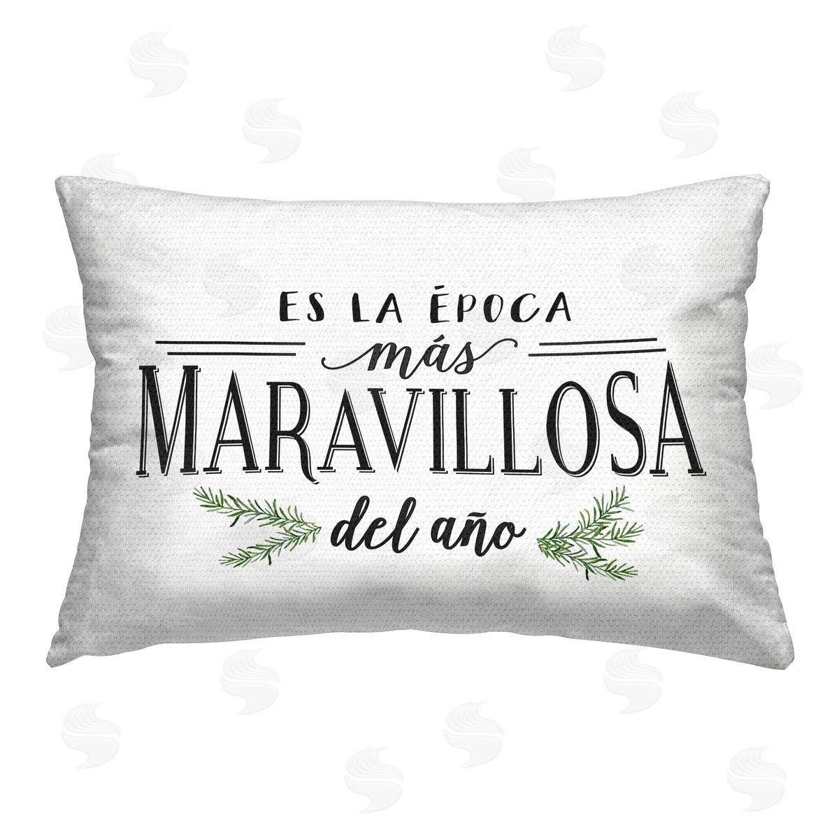 Lettered and Lined  Outdoor Quick-Dry Polyester Printed Throw Pillow