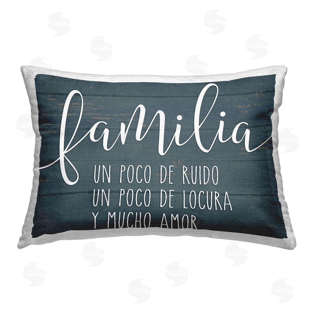 Lettered and Lined  Outdoor Quick-Dry Polyester Printed Throw Pillow