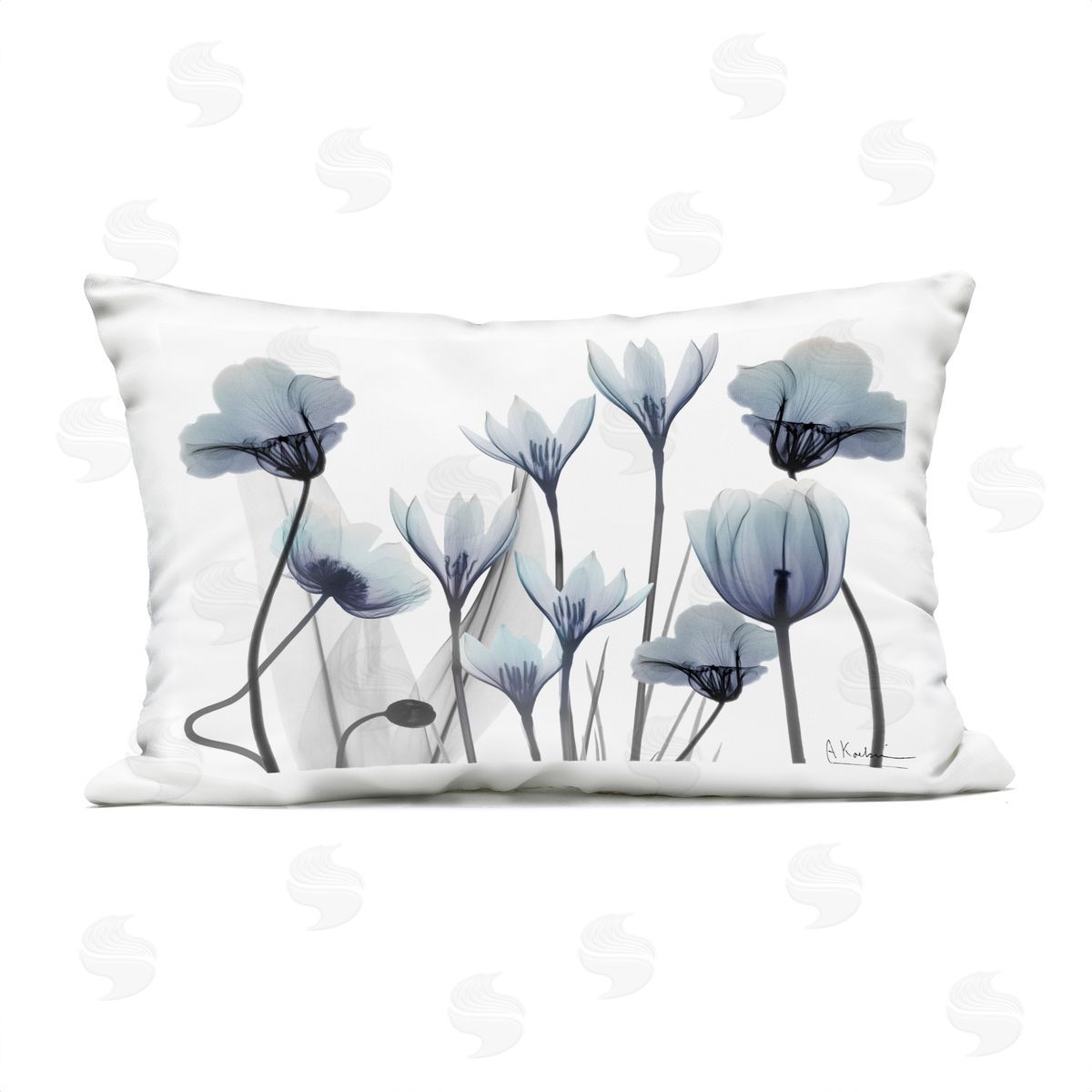 Albert Koetsier Mixed Minimal Chic Florals Outdoor Quick-Dry Polyester Printed Throw Pillow
