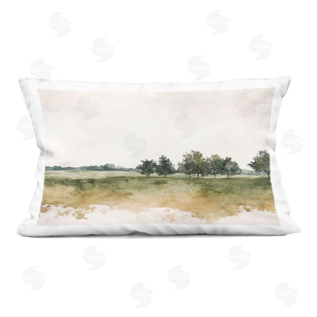 Mona Grace Earthy Still Woodland Plush Polyester Art Print Pillow
