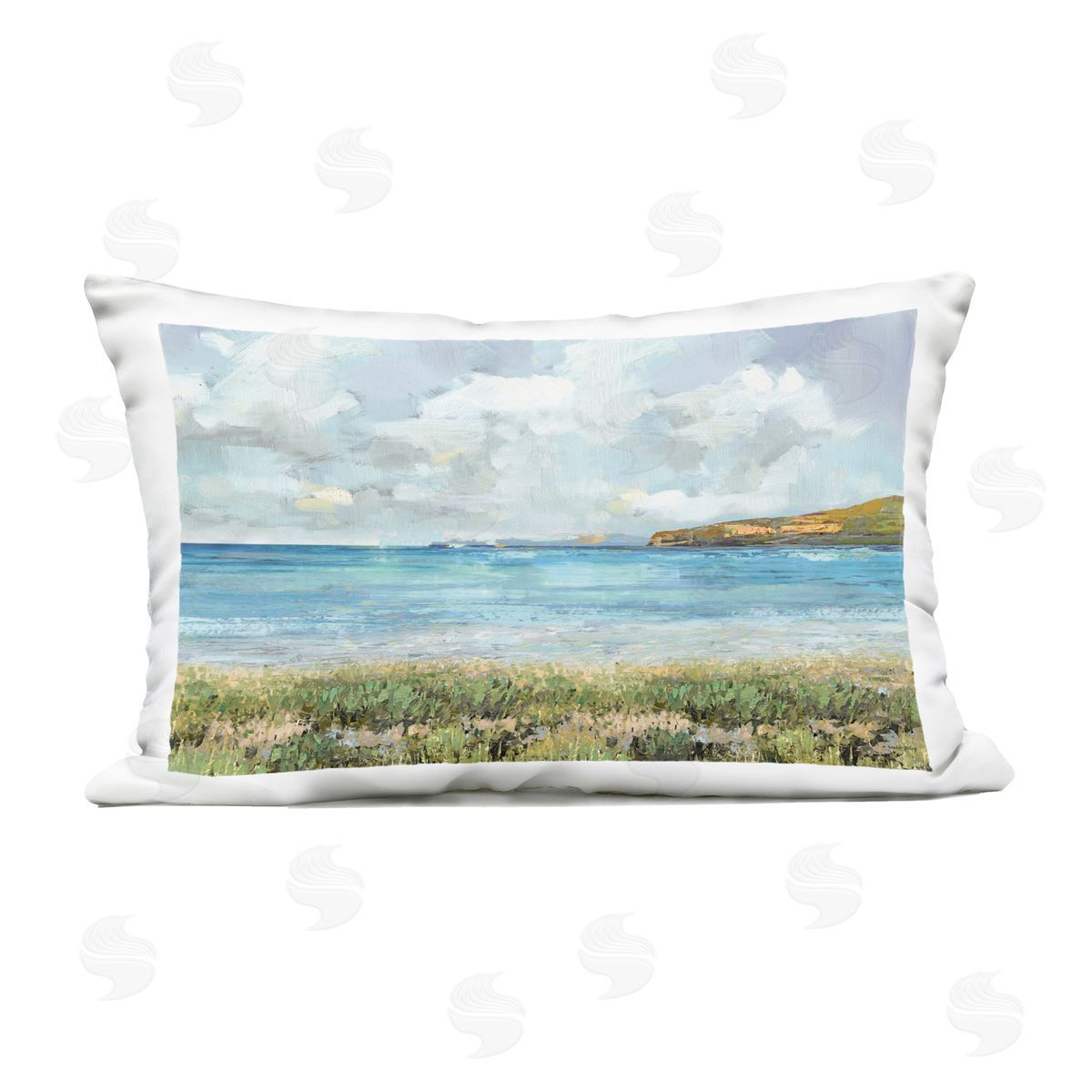 Amber Sterling A Glimpse Of Tranquility Outdoor Printed Throw Pillow