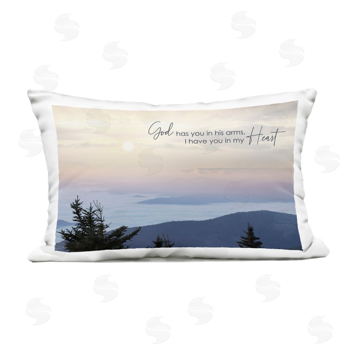 Lori Deiter In My Heart Grief Outdoor Printed Throw Pillow