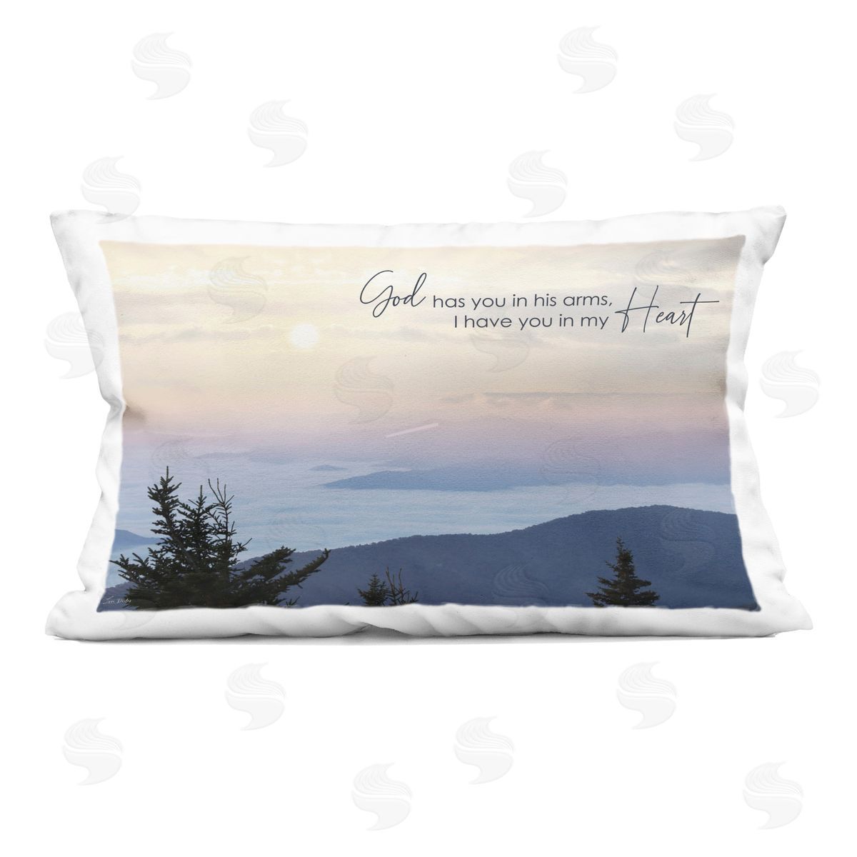 Lori Deiter In My Heart Grief Indoor Printed Throw Pillow