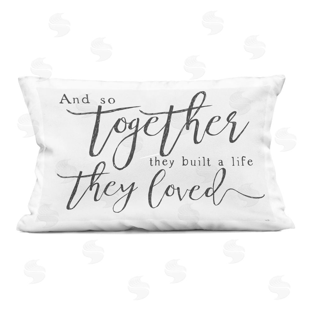 Lux + Me Designs Together A Life they Loved Indoor Printed Throw Pillow