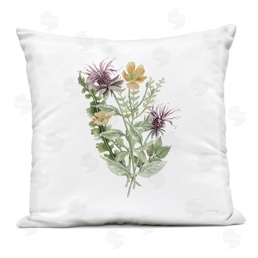 Cindy Jacobs Lush Botanical Mix Outdoor Printed Throw Pillow