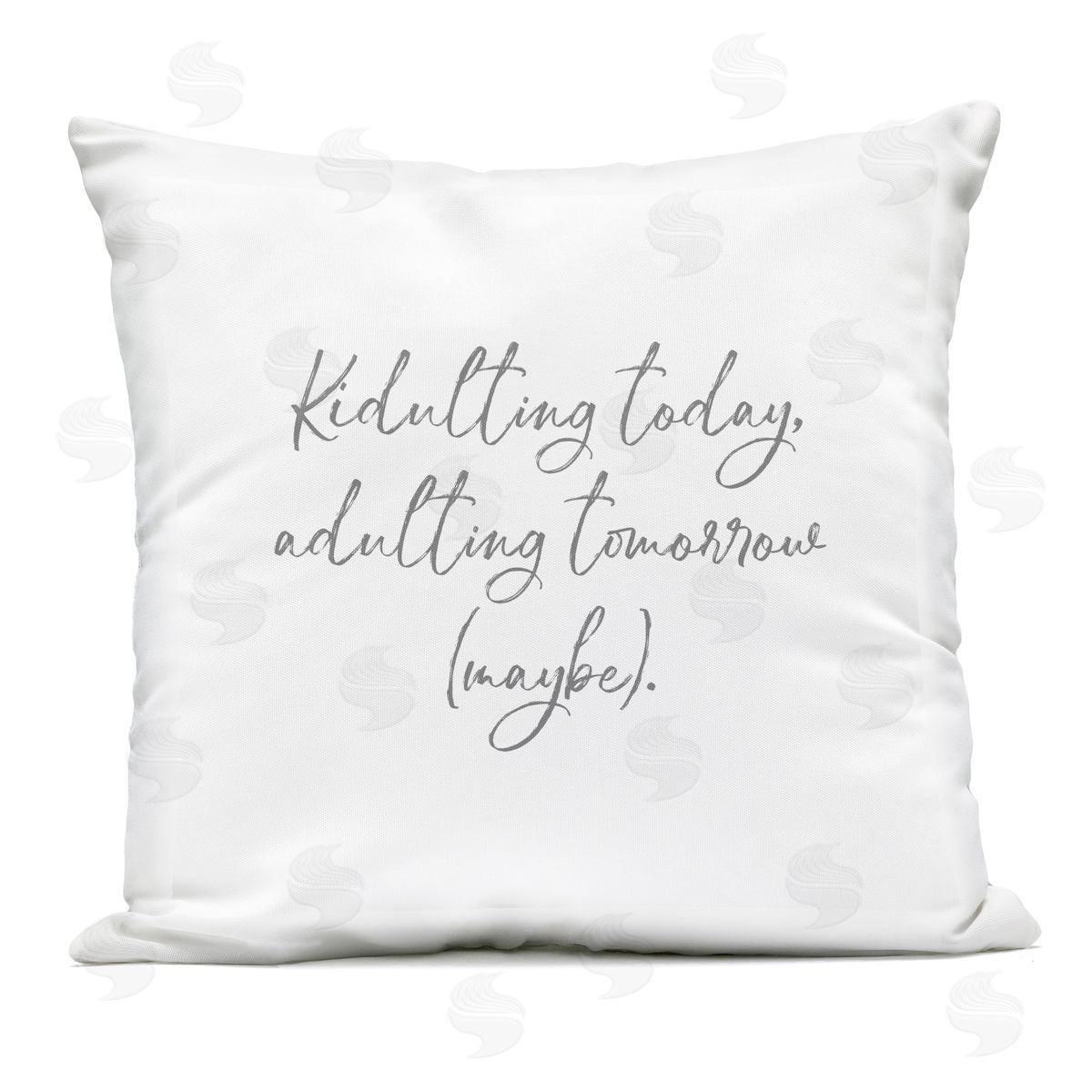 Lauren Rader Kidulting Today, Adulting Tomorrow Outdoor Printed Throw Pillow
