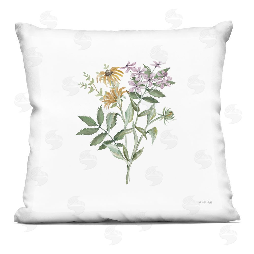 Cindy Jacobs Blooming Botanical Mix Indoor Printed Throw Pillow