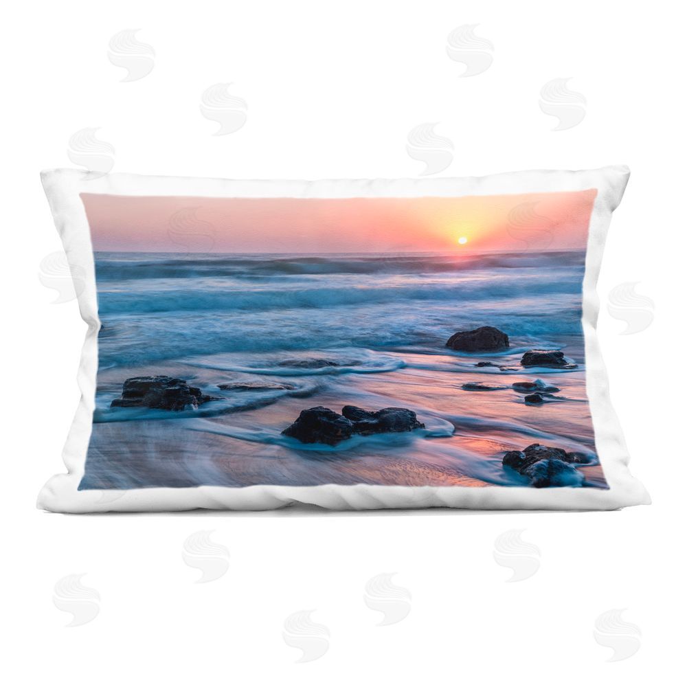 Jon Evan Life Always Changes Seascape Indoor Printed Throw Pillow