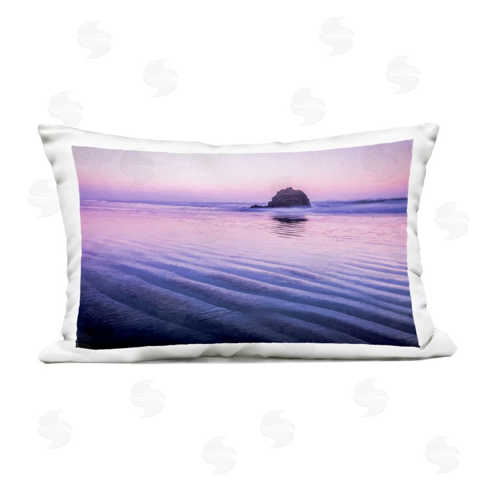 Jon Evan Tranquil And Still Waters Outdoor Printed Throw Pillow